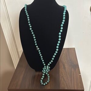Plunder Turquoise Beaded Necklace